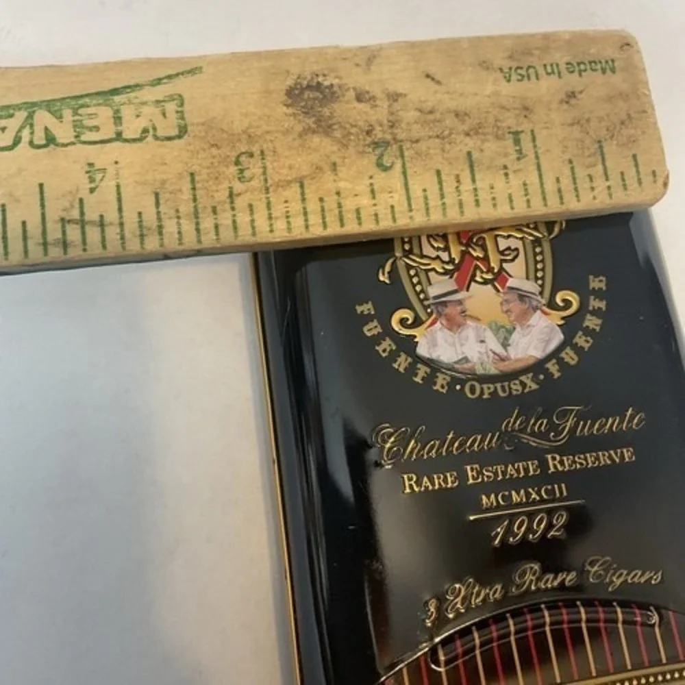 Vintage Arturo Fuente Opus X Robusto Tin 48 Gauge Ring 5